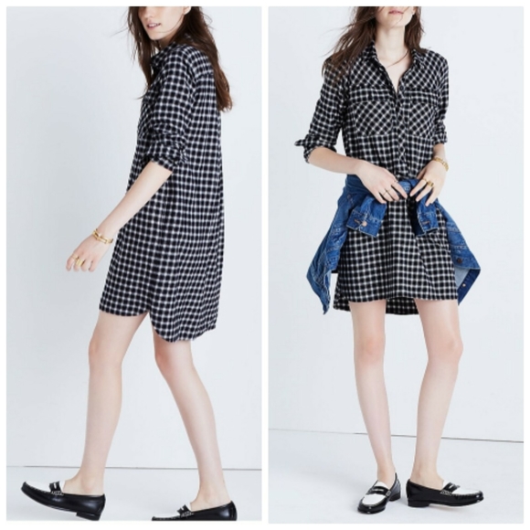 Madewell Dresses & Skirts - Madewell Daywalk‎ Shirtdress in Hillsdale Plaid.
